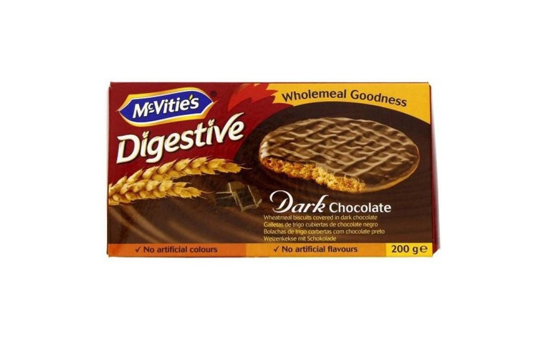Mc-Vities Digestive Dark Chocolate Biscuits   Box  200 grams